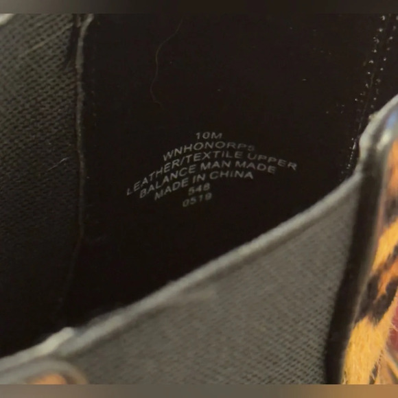 Nine West Leopard Pony Hair Chelsea Boots Pointed Toe Women’s Size 10 - Picture 8 of 8